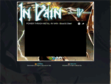 Tablet Screenshot of invainmetal.com